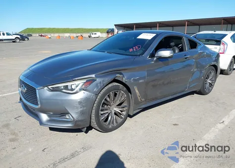 2017 Infiniti Q60 2.0T z USA, uszkodzony, nr VIN JN1CV7EL3HM320835